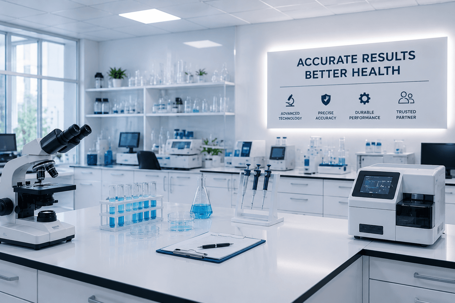 Modern laboratory equipment and biomedical solutions